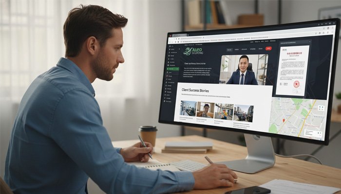 Verifying a sourcing agent's business license and credentials online