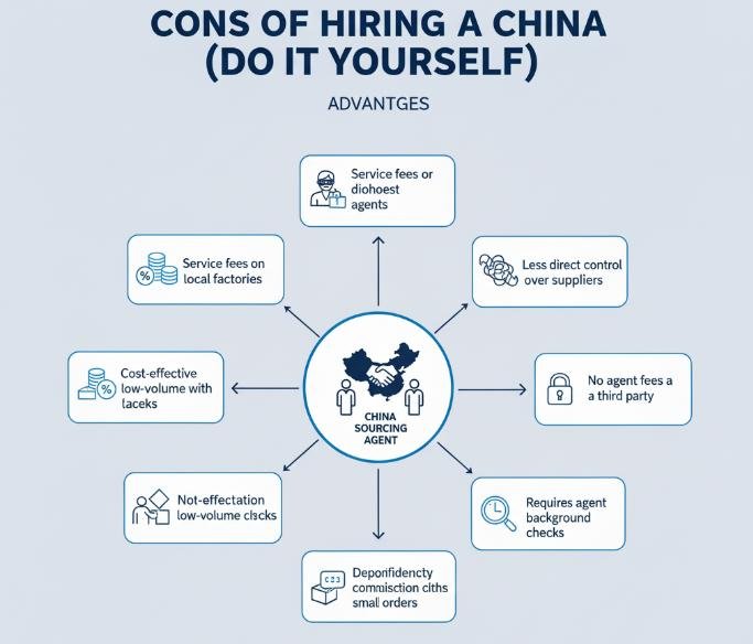 disadvantages of hiring a China sourcing agent