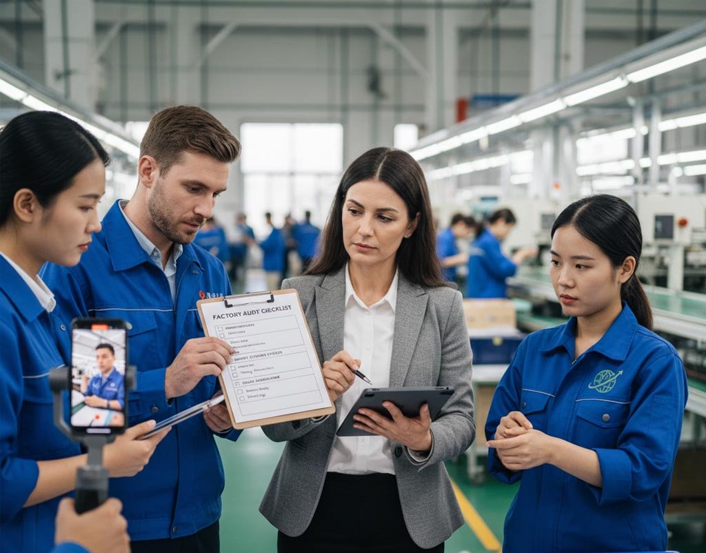 factory audit checklist for China sourcing