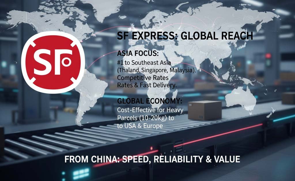 SF Express international shipping services from China