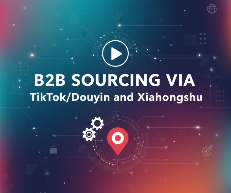 An overview of B2B sourcing via TikTok, Douyin, and Xiaohongshu