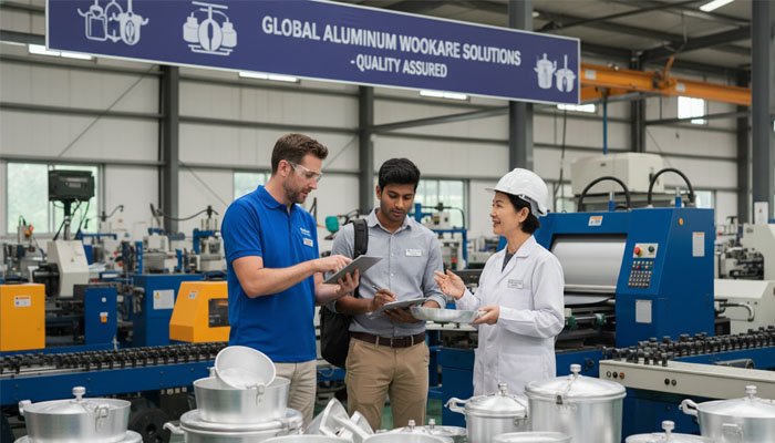 Verifying an aluminum cookware supplier with a sourcing agent