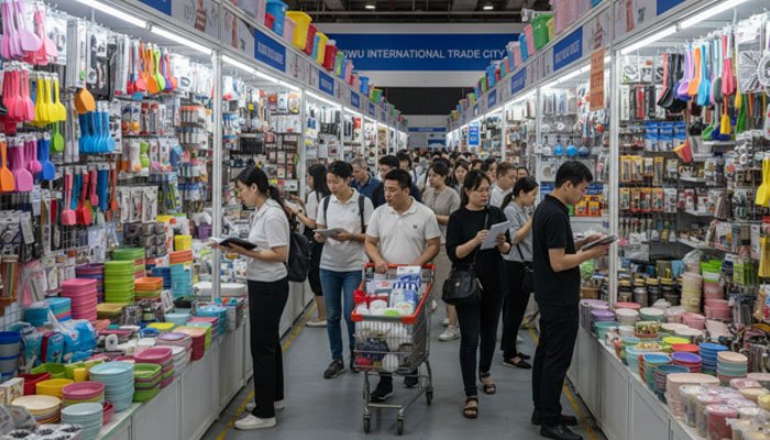Yiwu International Trade City kitchenware wholesale market China