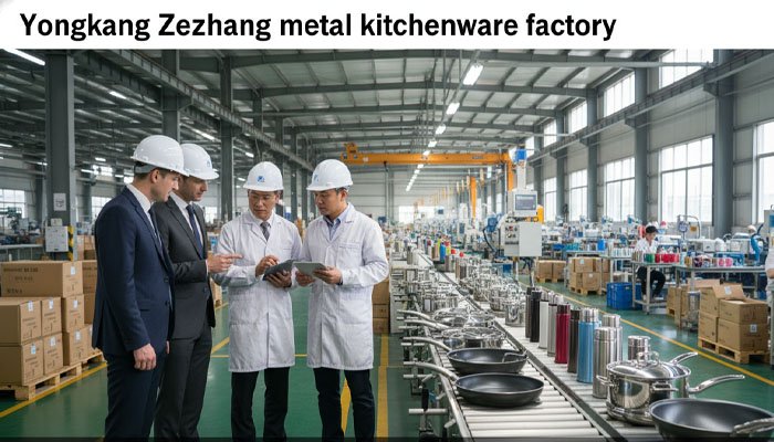 Yongkang Zhejiang metal kitchenware factory sourcing China